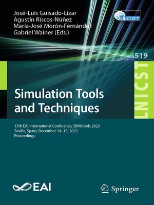 cover image of Simulation Tools and Techniques